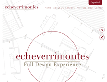 Tablet Screenshot of echeverrimontes.com